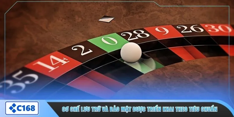 Cơ chế lưu trữ và bảo mật được triển khai theo tiêu chuẩn 